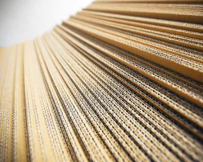 Corrugated cardboard Canetè