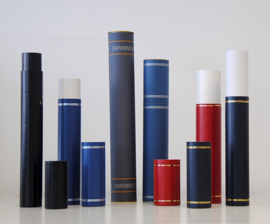 Boîtes cylindriques pour diplômes Boîtes cylindriques pour diplômes