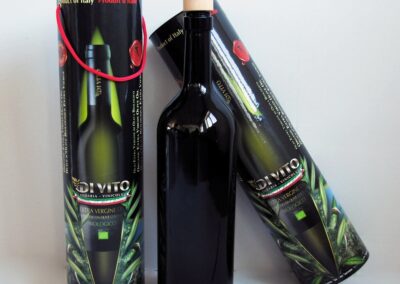 Boîtes pour bouteilles de vin et de vinaigre